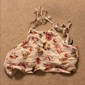 Floral Halter Top